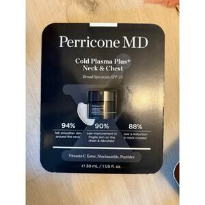 Perricone MD Cold Plasma Plus+ Neck & Chest 1 Oz / 30 ml - SPF 25 NIB FREE GIFT